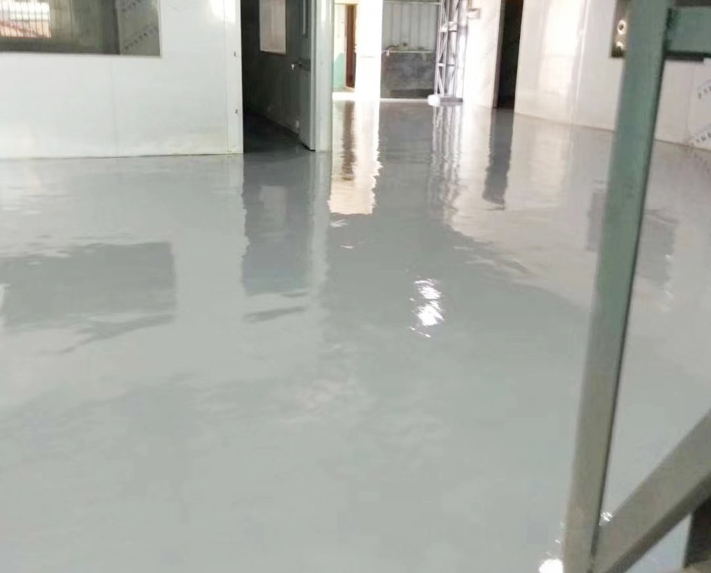 廣東聯塑集團倉儲中心車間地坪漆工程項目