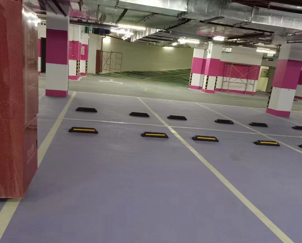 惠州市中心人民醫院地下車庫地坪漆項目