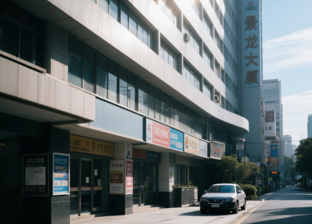  深圳景龙大厦地下车库水性环氧平涂地坪工程